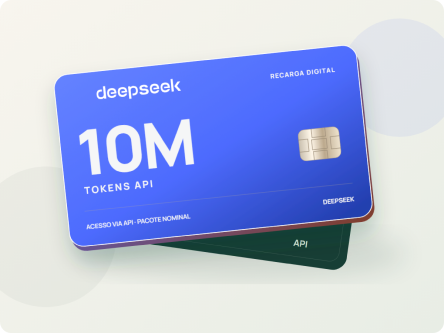 API DeepSeek V4.1 Flash e V4 Pro | 1M a 1B Tokens — 10M tokens nominais · V4