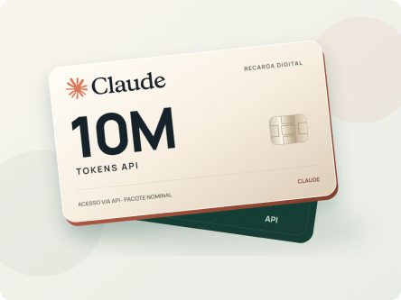 Claude API via Gateway – Até 500M Tokens | Claude Code, Fable 5.1 e Opus 5.5 — 10M tokens API
