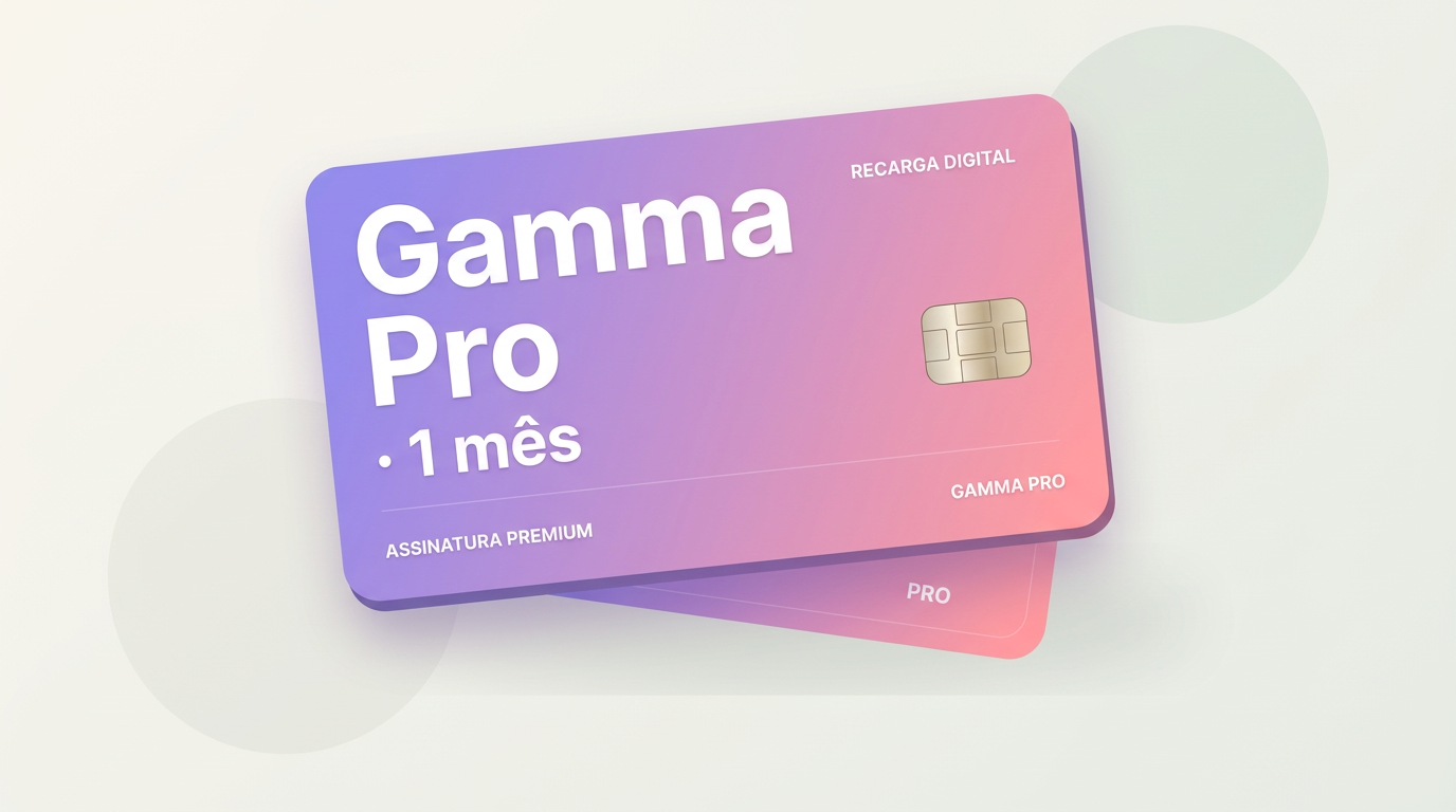 Gamma Pro · 1 mês — Gamma Pro · 1 mês